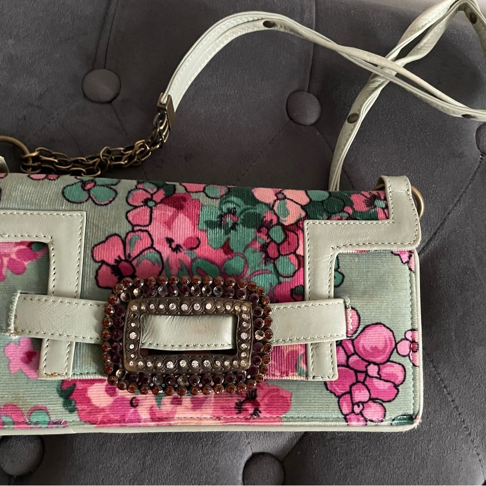 Dolce& Gabbana  Floral Women's Bag with Chain Strap